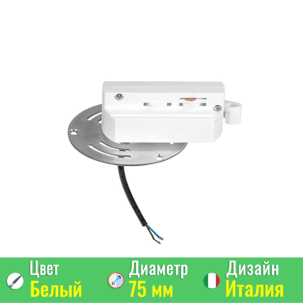 Трековое крепление с 1-фазным адаптером к 21381х/21481х Asta Lightstar 592060  #1