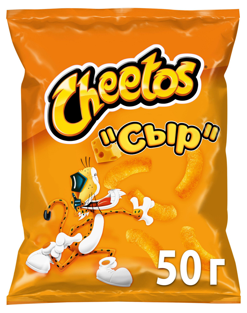 Снеки кукурузные Cheetos сыр, 55 г, 10 шт #1