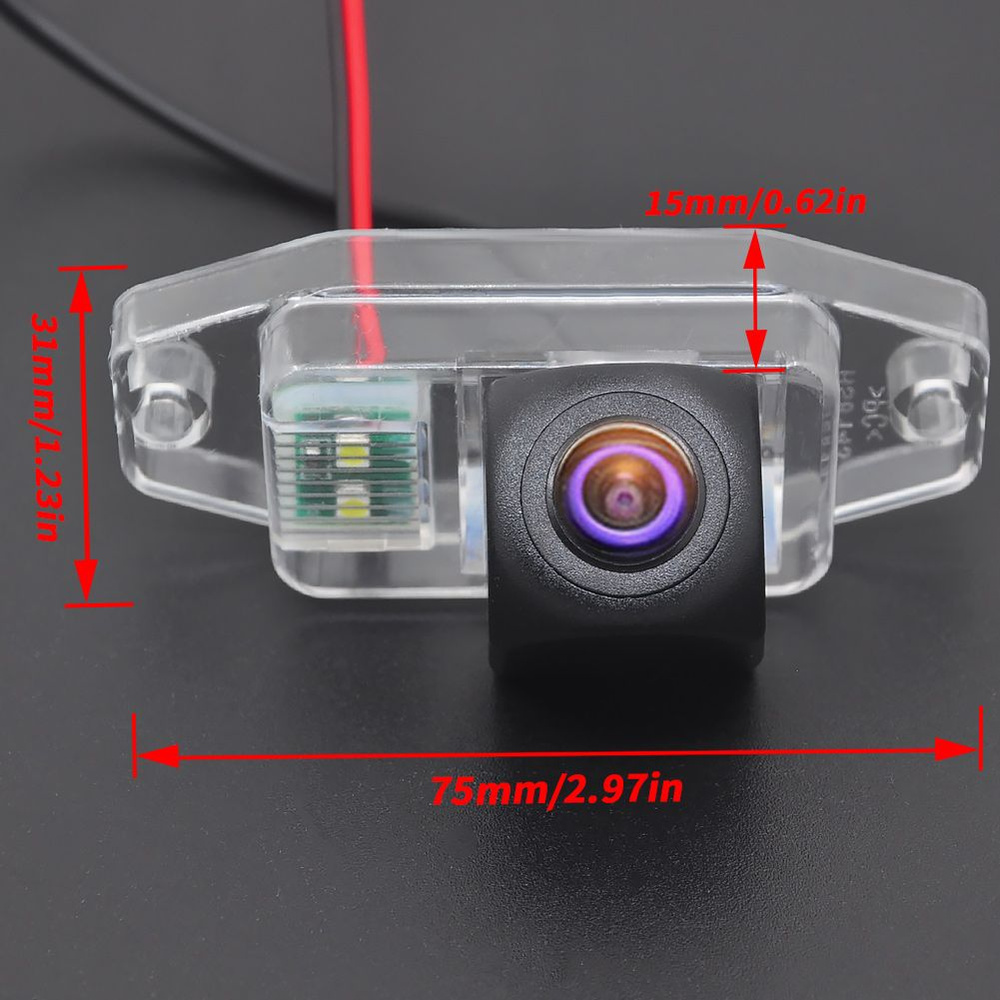 Камера заднего вида специальный HD 1080P AHD ночного видения, подсветка ...