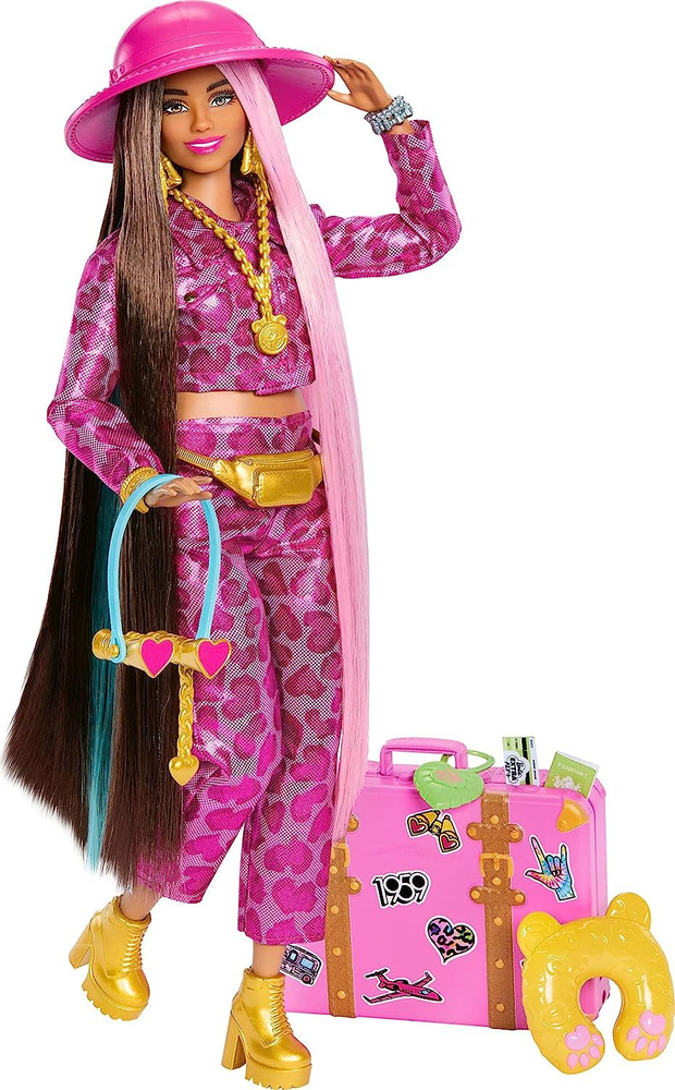 Barbie Travel Doll with Safari Fashion