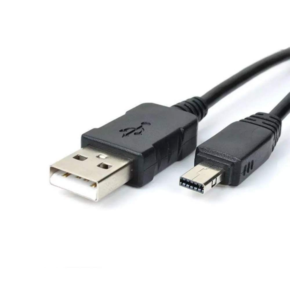 Кабель USB, USB 2.0 Casio Exilim Zoom EX-Z330/EX-Z150/EX-Z200 12 pin  купить по низкой цене в интернет-магазине OZON (1088010418)