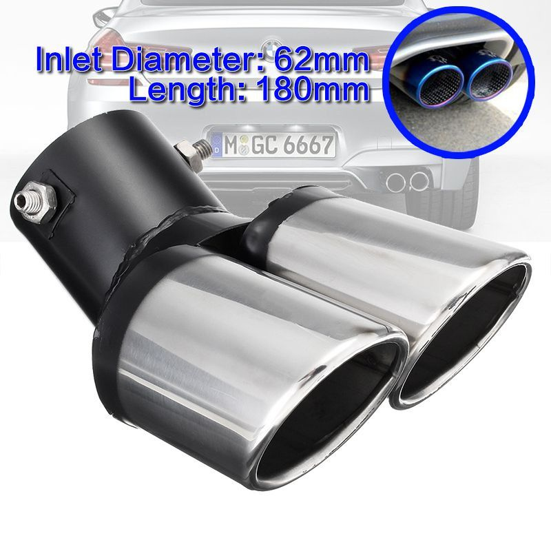 Автомобильная выхлопная труба / глушитель хвост, нержавеющая сталь дуга ...