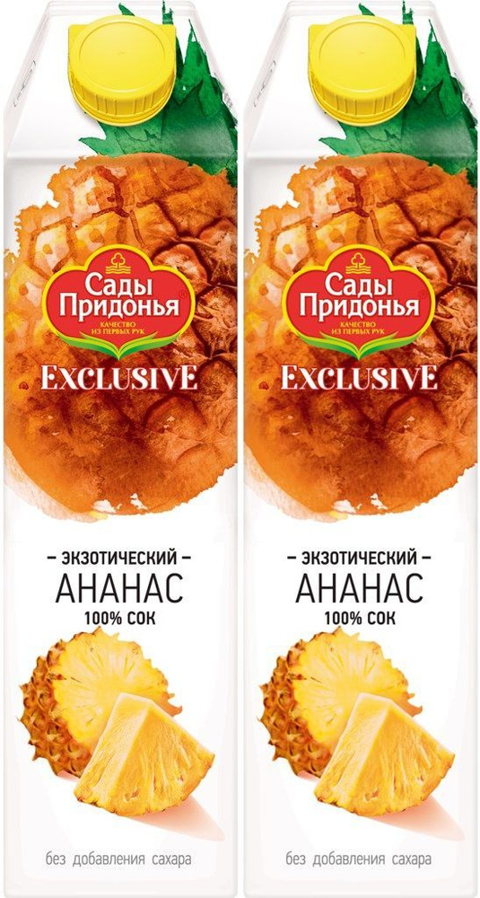 Сок Сады Придонья Exclusive Экзотический ананас, комплект: 2 упаковки по 1 л  #1