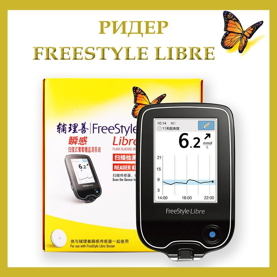 Сканер FreeStyle Libre для мониторинга уровня глюкозы