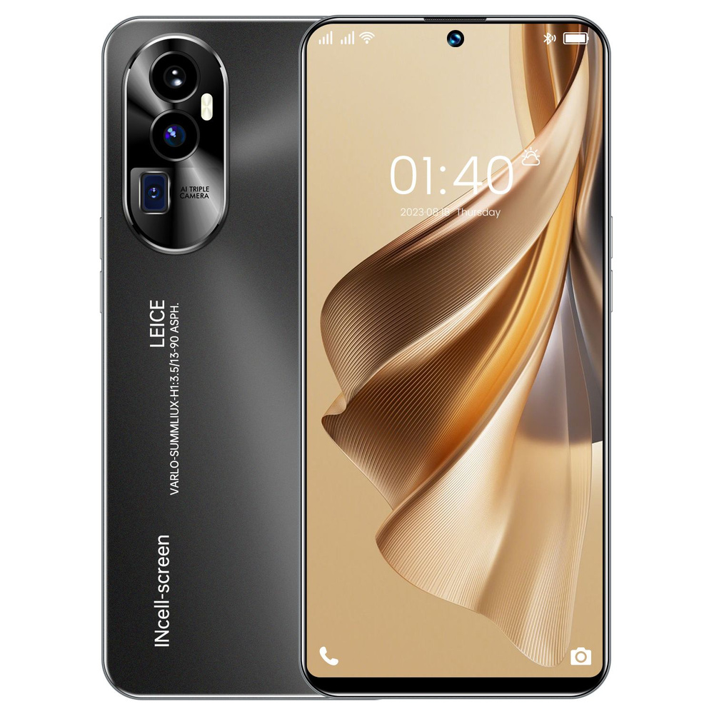 Смартфон Новый горячий Reno10Pro+ 7,3 202312011 - купить по выгодной цене в  интернет-магазине OZON (1318302805)