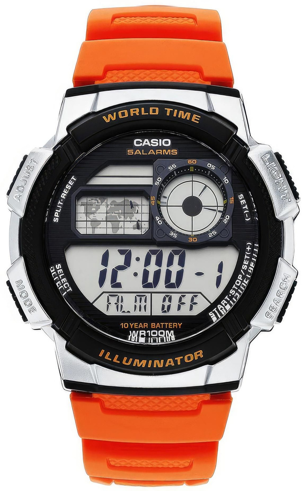 Мужские наручные часы Casio Collection AE-1000W-4B - купить с доставкой ...
