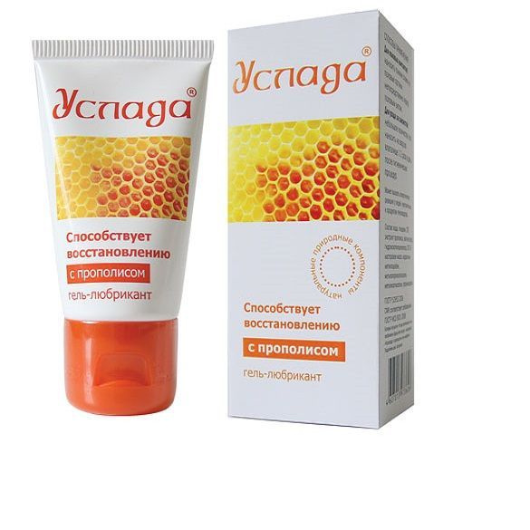 Гель-лубрикант "Услада" с прополисом - 30 гр. - купить с доставкой по ...