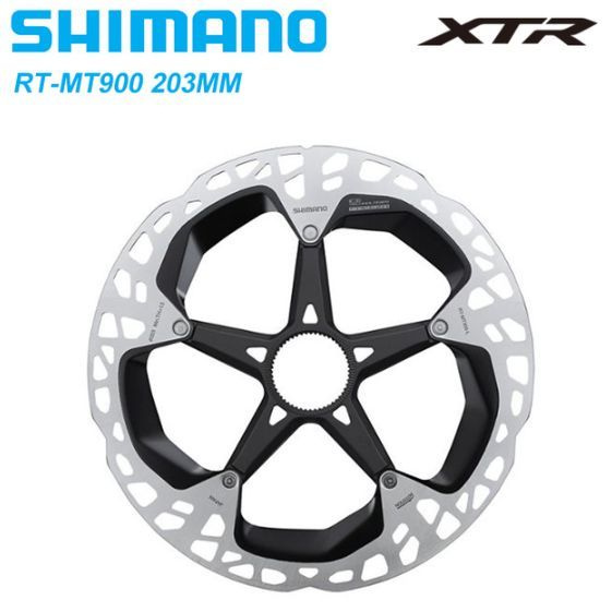 Shimano XTR RT MT900 Велосипедный тормозной диск со средним замком 203 мм (1 шт.)  #1