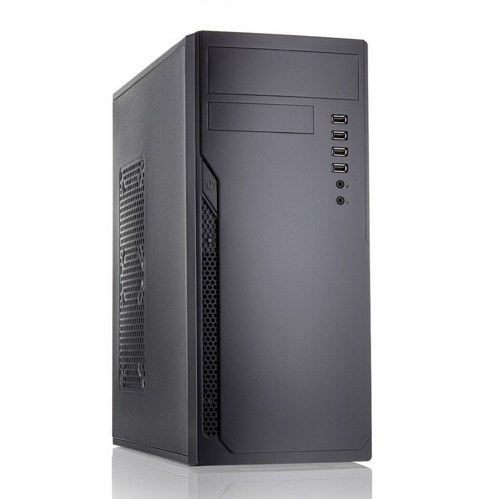 Корпус FoxLine FL-301-FZ450R-U32 ATX case, black - купить с доставкой ...