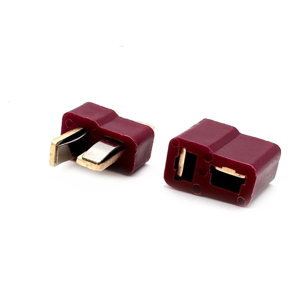 Силовые разъемы Deans T-Plug штекер - гнездо, до 40А, комплект Deans M ...