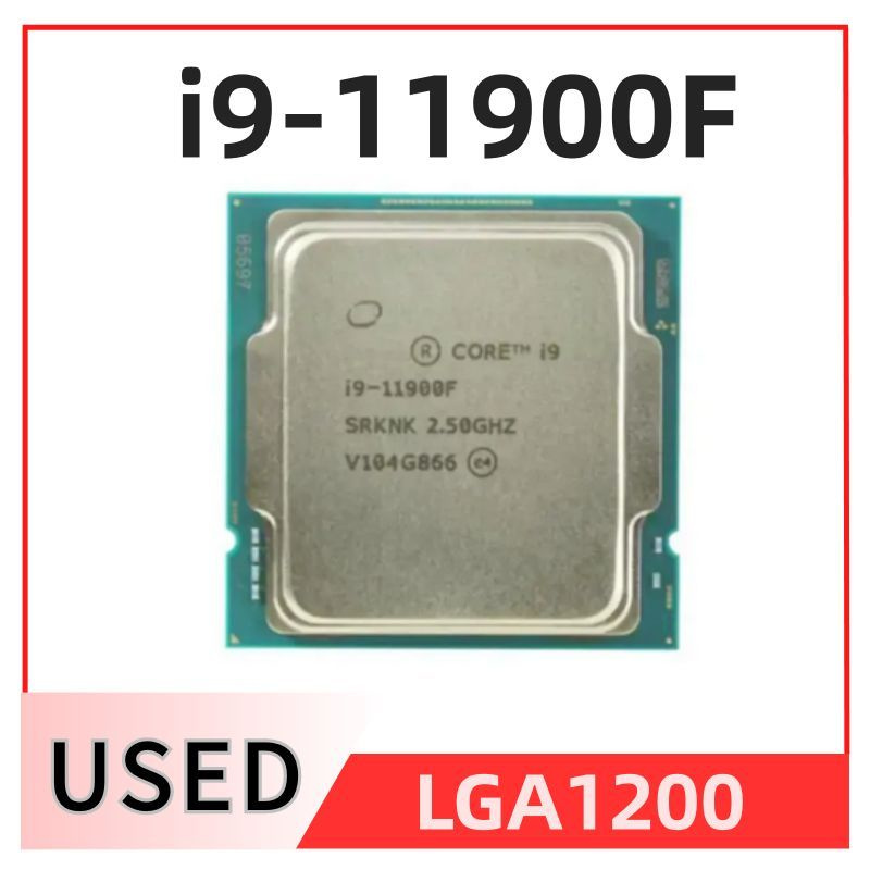 Процессор i9-11900F Core i9 11-го поколения, OEM (без кулера), 8 яд., 2 ...