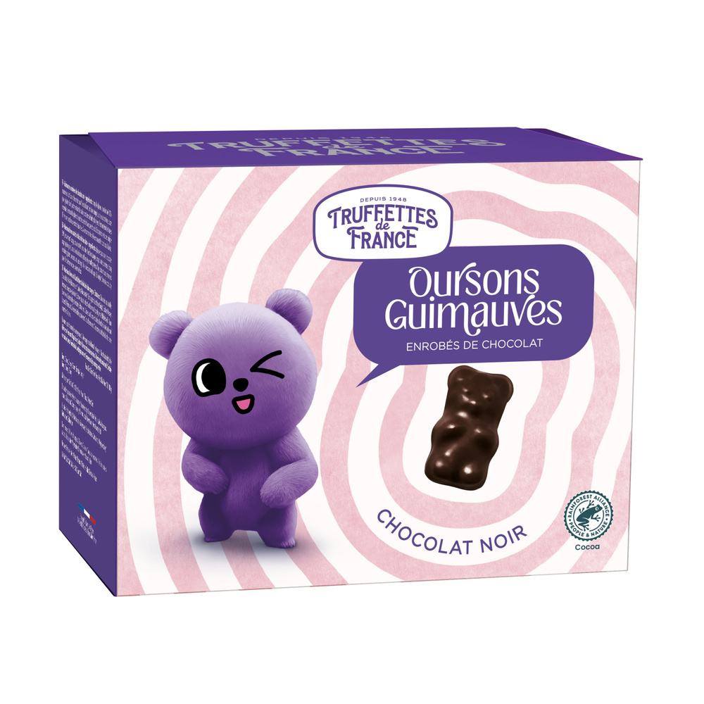 Зефир Chocmod Truffettes de France Marshmallows coated dark chocolate