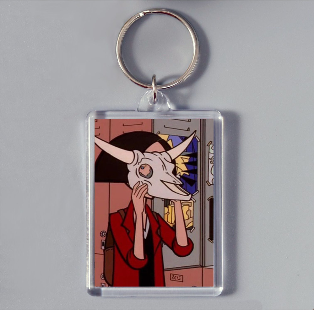 Брелок акриловый дарья мультфильм, Daria, мультсериал для ключей на сумку портфель  #1