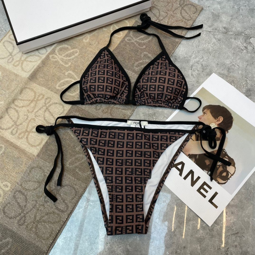 Bikini fendi logo best sale