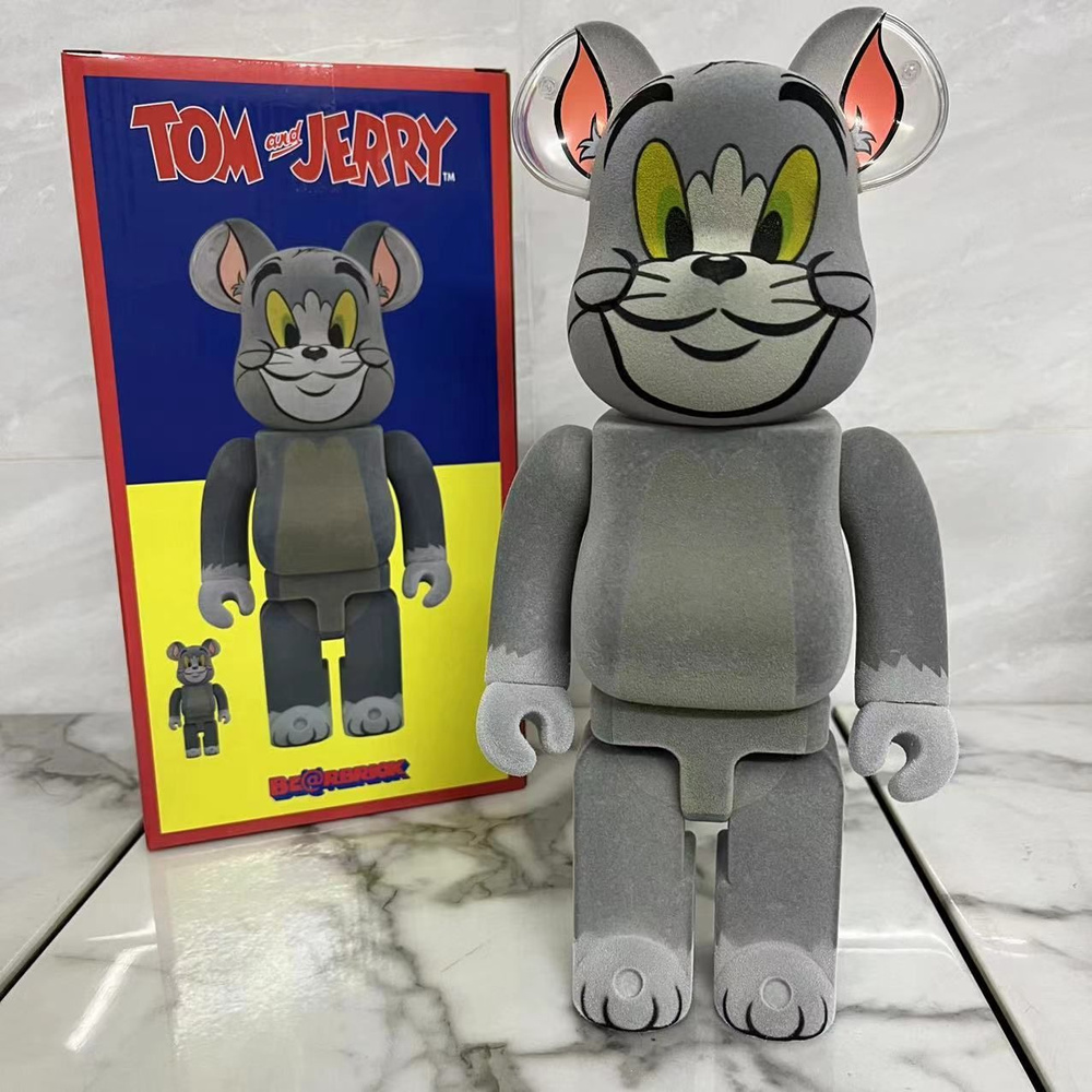 Фигурка декоративная Bearbrick SKU00126 арт SKU00126-植绒猫 - купить по низким  ценам в интернет-магазине OZON (1156361068)