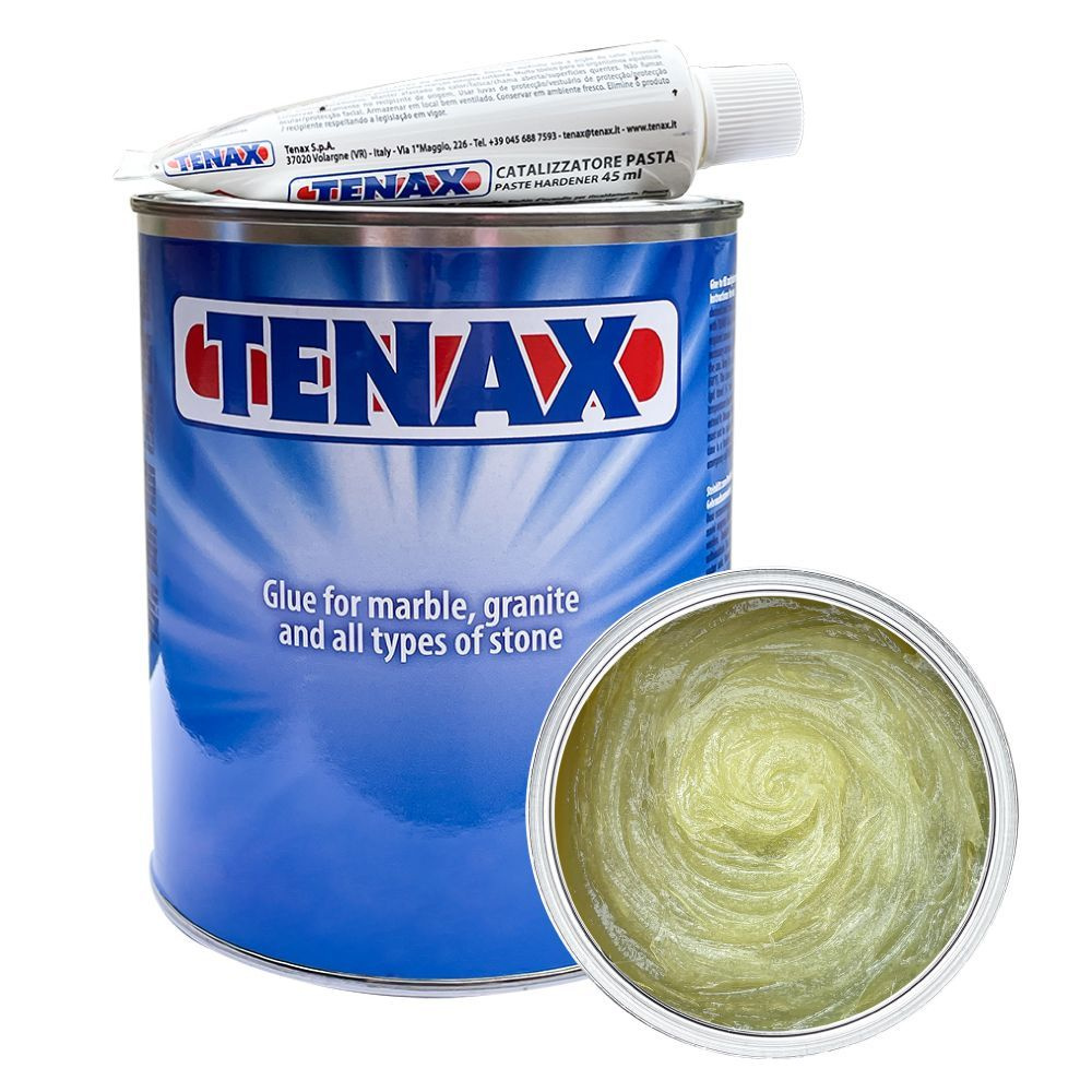 Клей полиэфирный TENAX SOLIDO Trasparente (прозрачный с медовым оттенком, густой), 1 л  #1