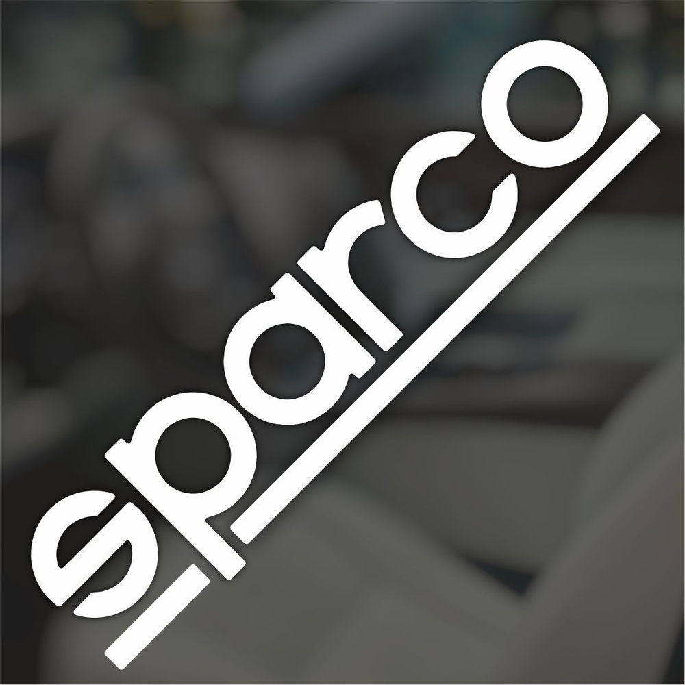 Наклейка на авто SPARCO размер 25x5 см - купить по выгодным ценам в  интернет-магазине OZON (1161494933)