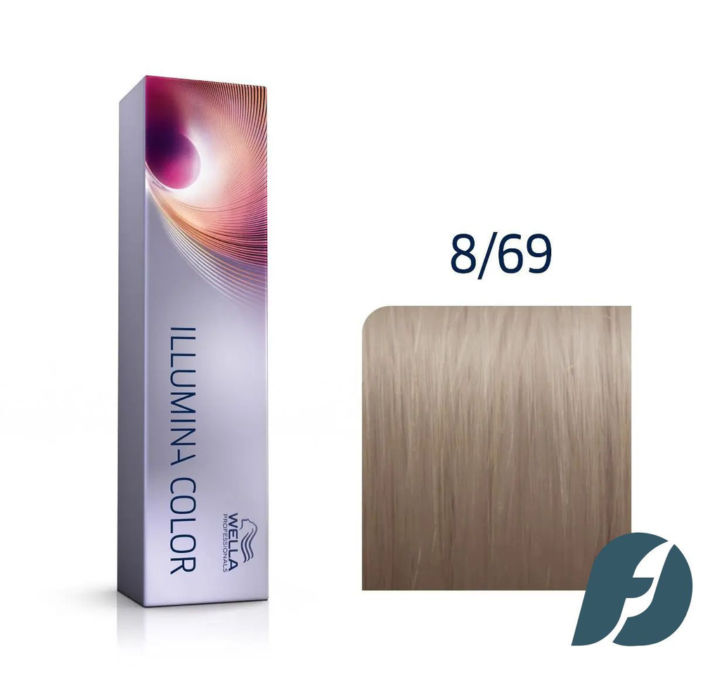 Wella Professionals Illumina Color Крем-краска для волос 8/69 Светлый блонд фиолетовый сандре, 60мл  #1