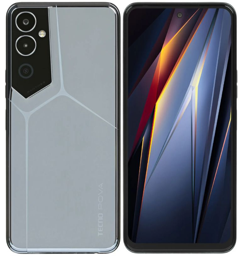 Силиконовый чехол с принтом для Tecno Pova Neo 2 / Техно Пова Нео 2 DF tCase-12 