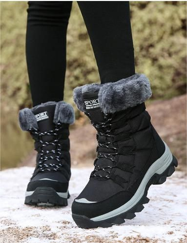 Columbia black cheap snow boots