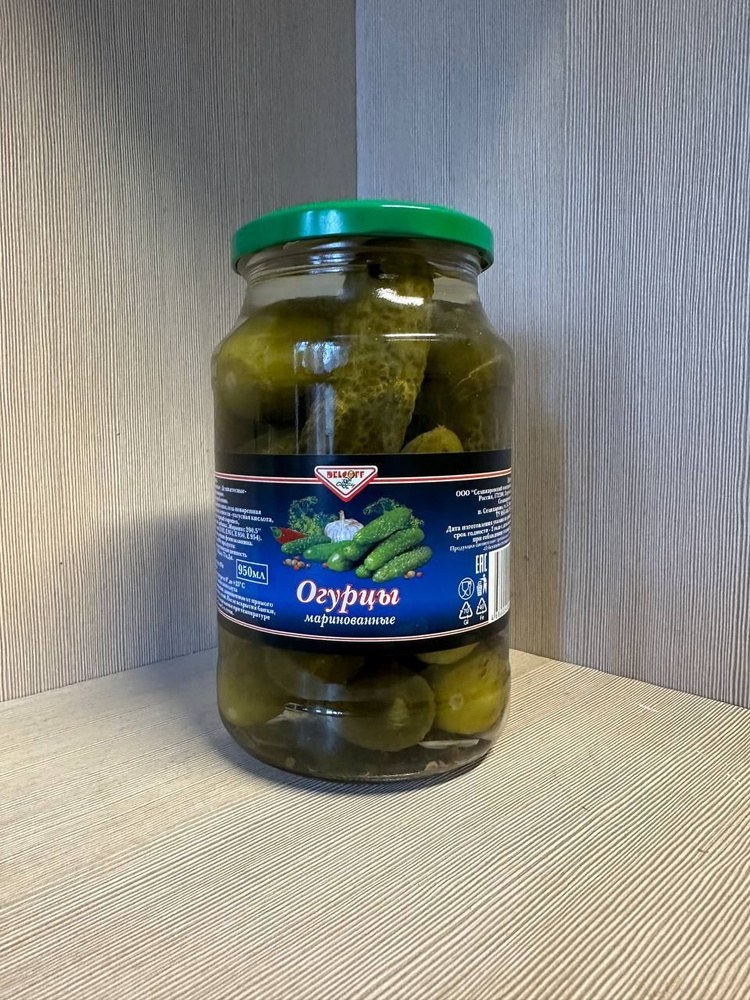 Огурцы маринованные 6-9см - купить с доставкой по выгодным ценам в ...