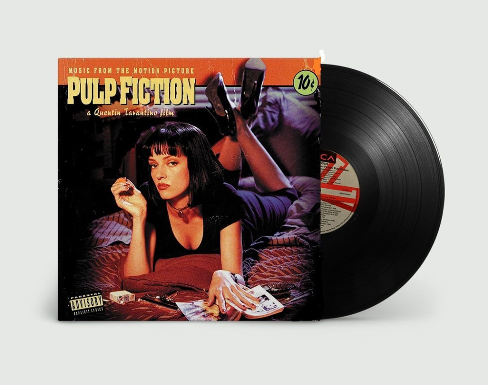 Pulp Fiction a Quentin Tarantino film (LP) саундтрек к культовому фильму Квентина Тарантино Криминальное #1