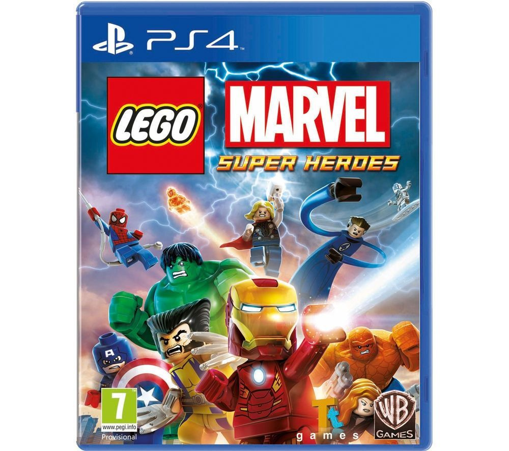 Lego marvel super heroes play 4 on sale