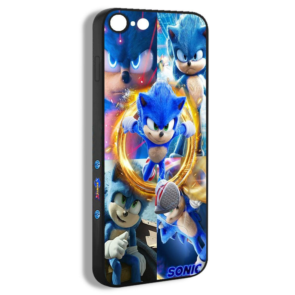 Чехол для смартфона Подходит для iPhone 6s the Hedgehog Sonic Синий Ежик  Соник Кино - купить с доставкой по выгодным ценам в интернет-магазине OZON  (1196115993)