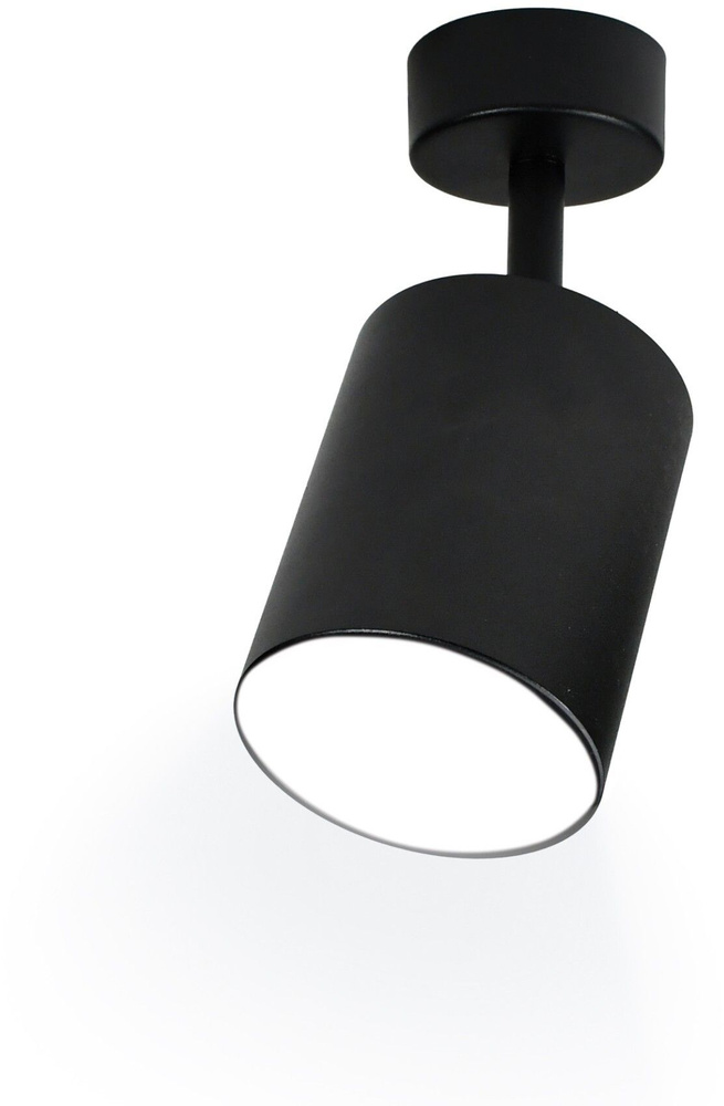 Светильник точечный накладной 12Вт 4200К, алюминий/черный - купить в ...