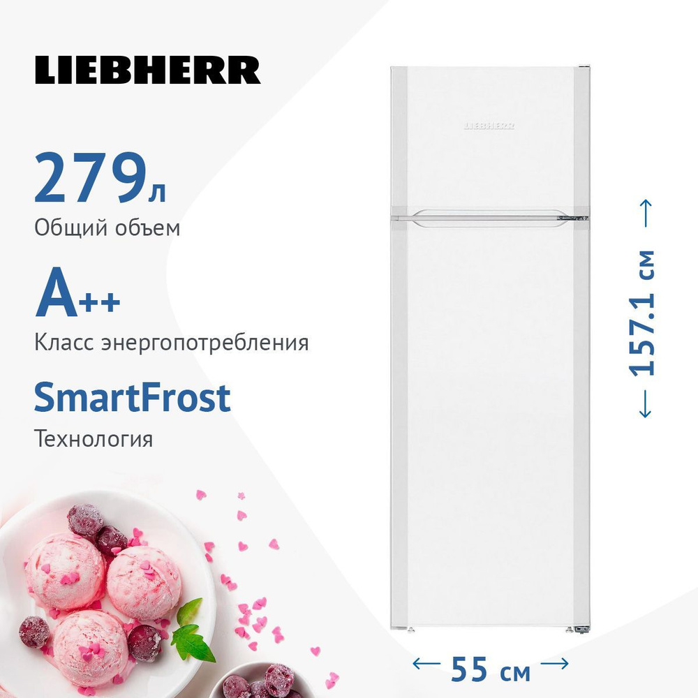 Холодильник Liebherr CT 2931-21, белый - купить по доступной цене в ...