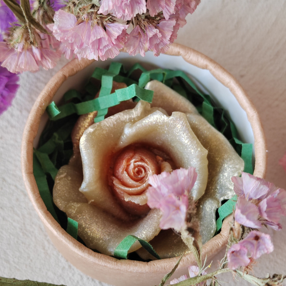 мыло ручной работы чайная роза - купить с доставкой по выгодным ценам в ...