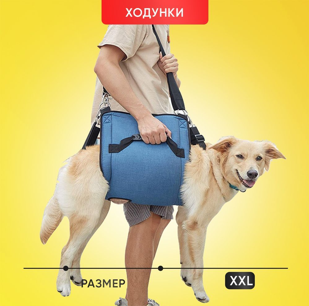 Шлейка (ходунки) для пожилых, травмированных собак PetSafe SOLVIT CareLift