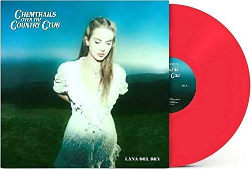 Still-Sealed Red 2021 LANA DEL REY Chemtrails Over The Country Club LTD Vinyl retail LP