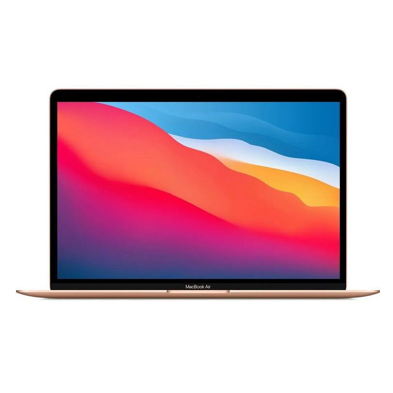 Apple MacBook Air A2337 Ноутбук 13.3", Apple M1 (8C CPU, 7C GPU), RAM 8 ГБ, SSD, Apple M1, macOS, золотой #1