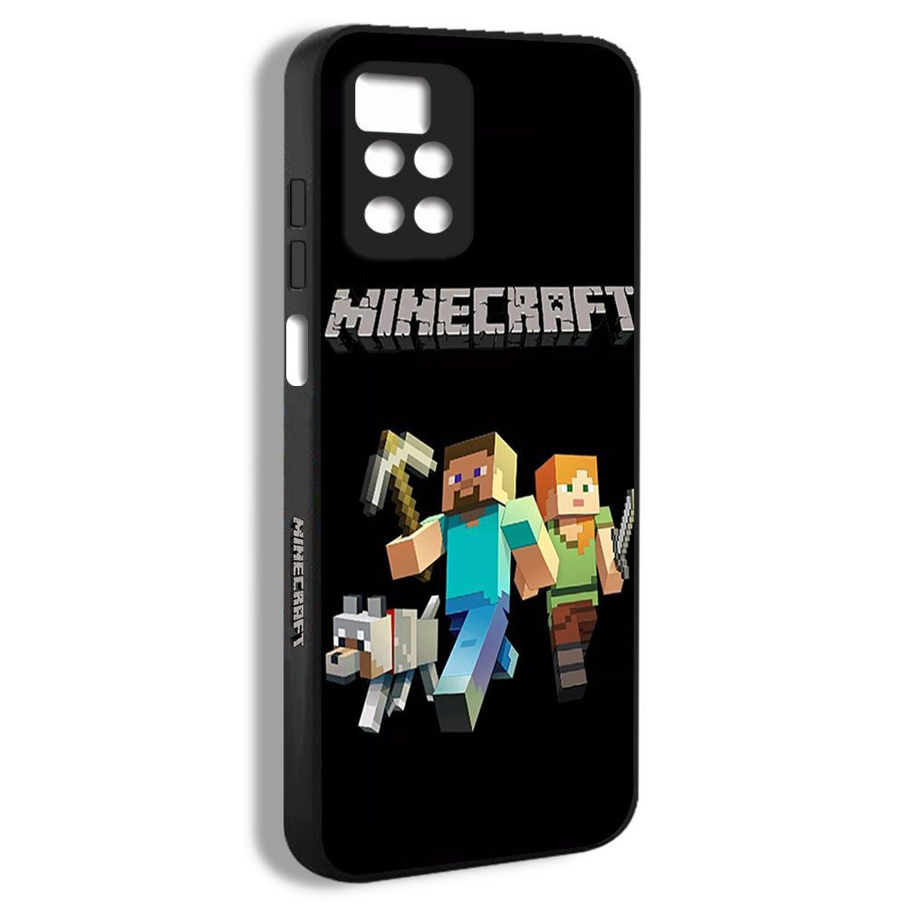 чехол для смартфона Подходит для Xiaomi Redmi 10 Prime Minecraft Майнркатф  игры Криппер ремесло создавать EFB53 - купить с доставкой по выгодным ценам  в интернет-магазине OZON (1214672364)