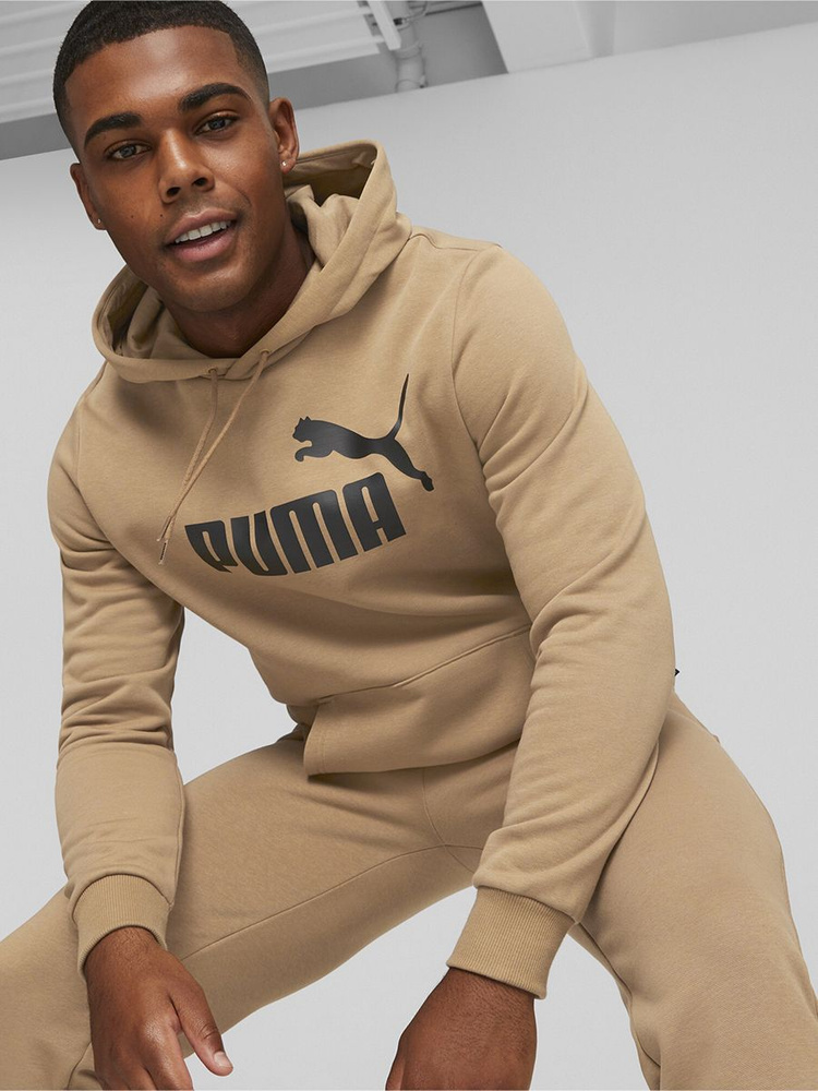 Puma hoodie big logo sale