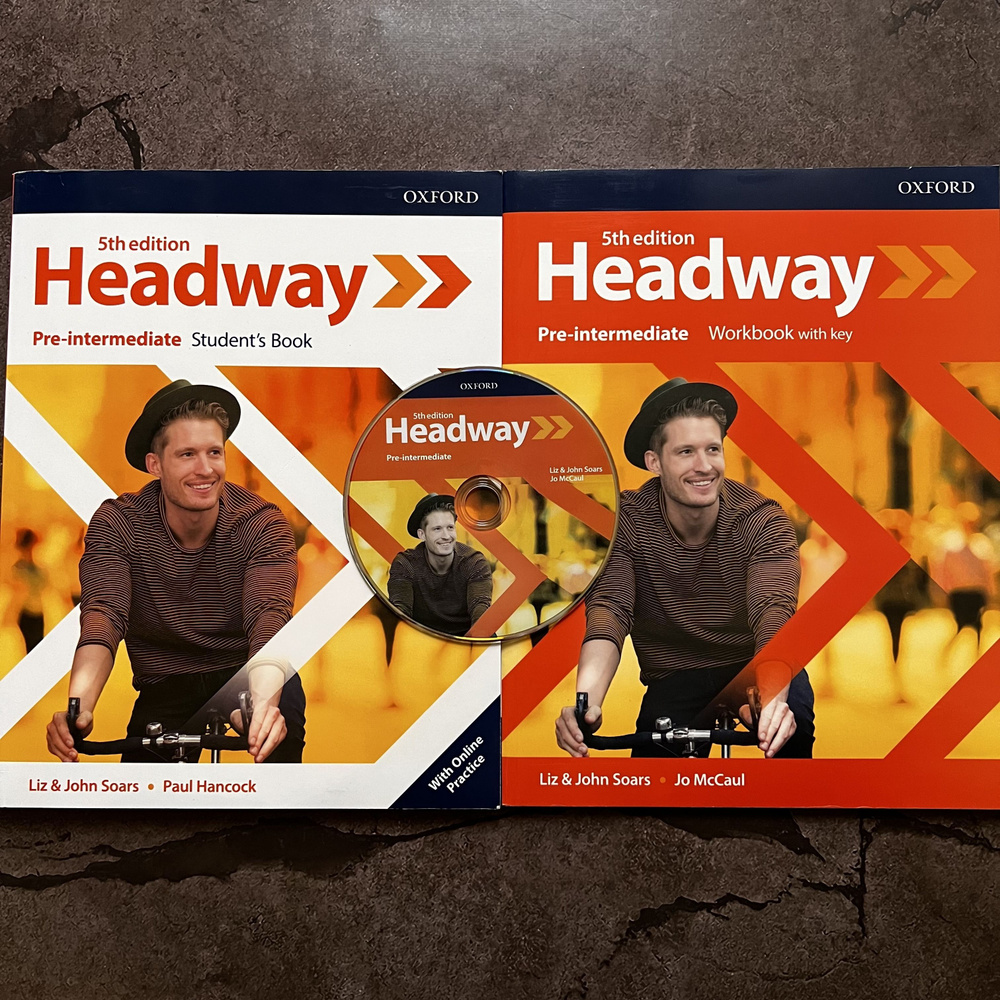 Headway Pre-Intermediate 5th Edition (Учебник + Рабочая Тетрадь.