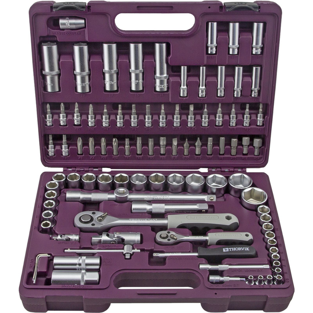 Набор инструмента универсальный 1/4", 1/2"DR, 94 предмета - купить по ...