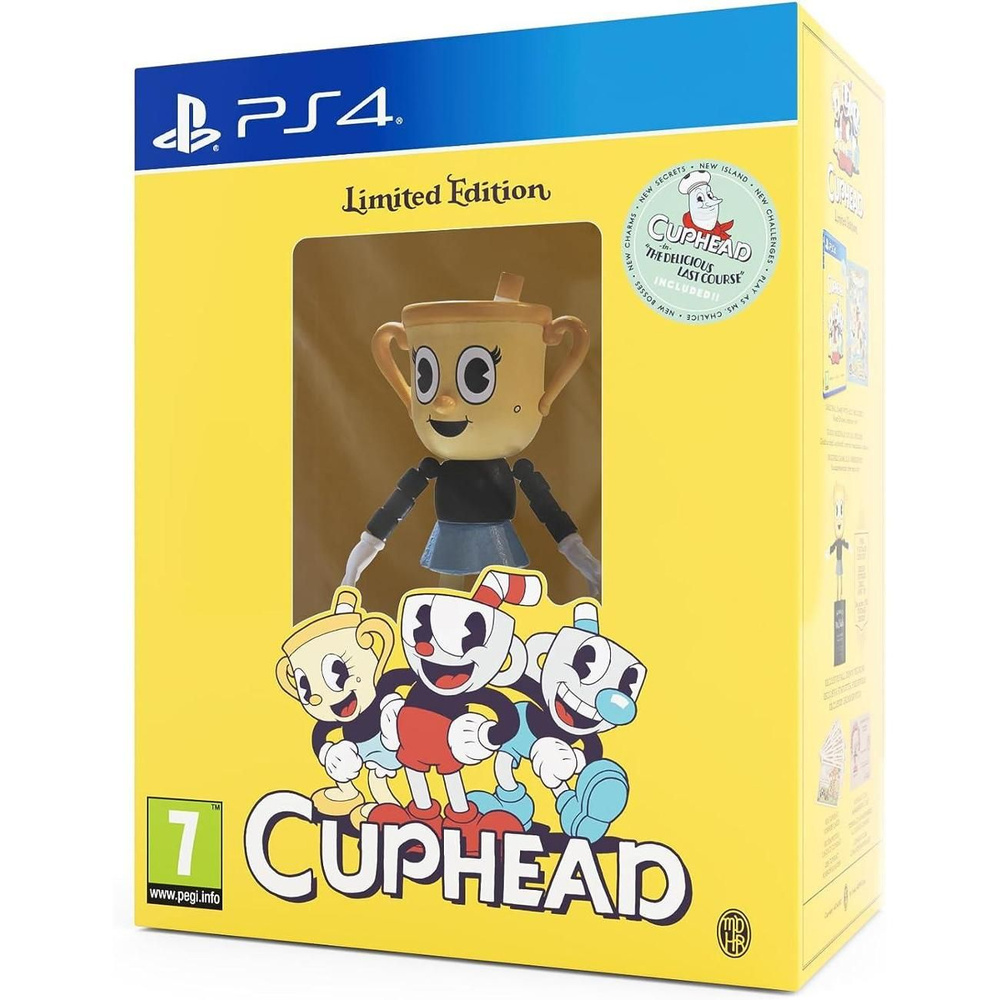 Игра Cuphead Limited Edition (PlayStation 5, PlayStation 4, Русские  субтитры) купить по низкой цене с доставкой в интернет-магазине OZON  (1425249533)