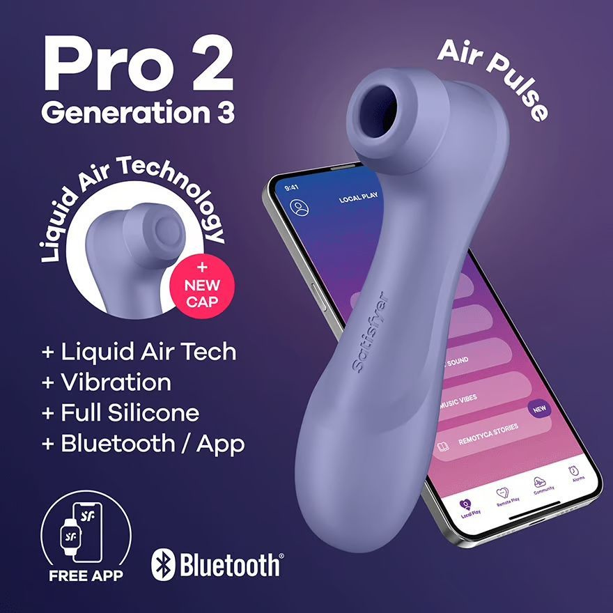 Вибратор Satisfyer Pro 2 Generation 3 + bluetooth #1