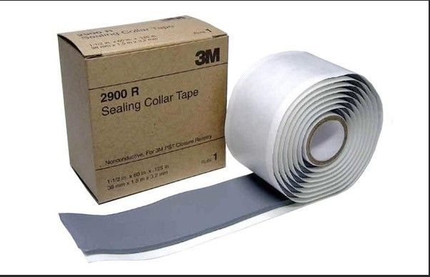 Резиново-мастичная лента 3М 2900R, 38мм х 1.5м х 3.2мм #1