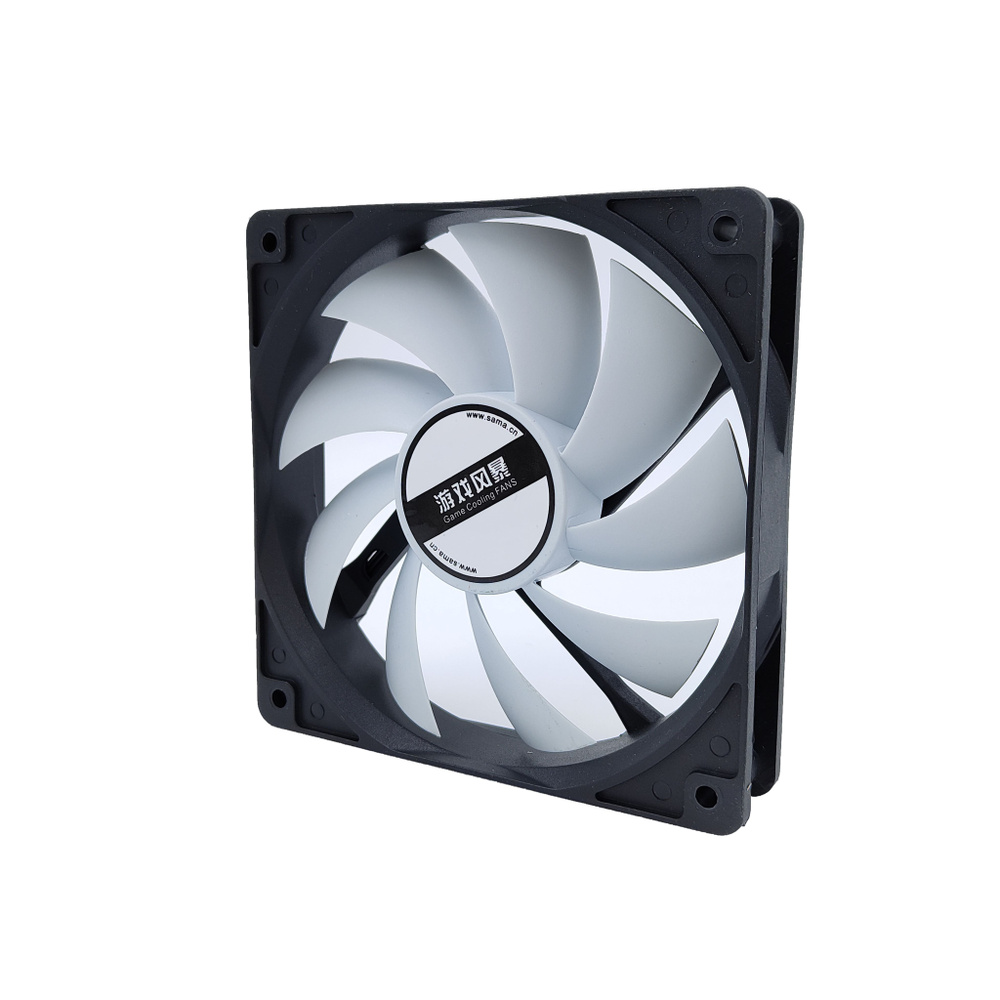 Вентилятор для компьютера 120х120 мм SAMA Game Storm White (3 pin ...