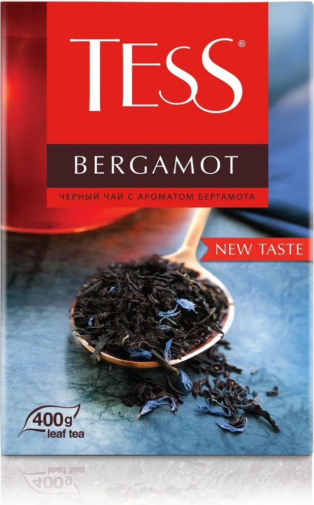 Черный листовой чай Tess Bergamot, 400 г #1
