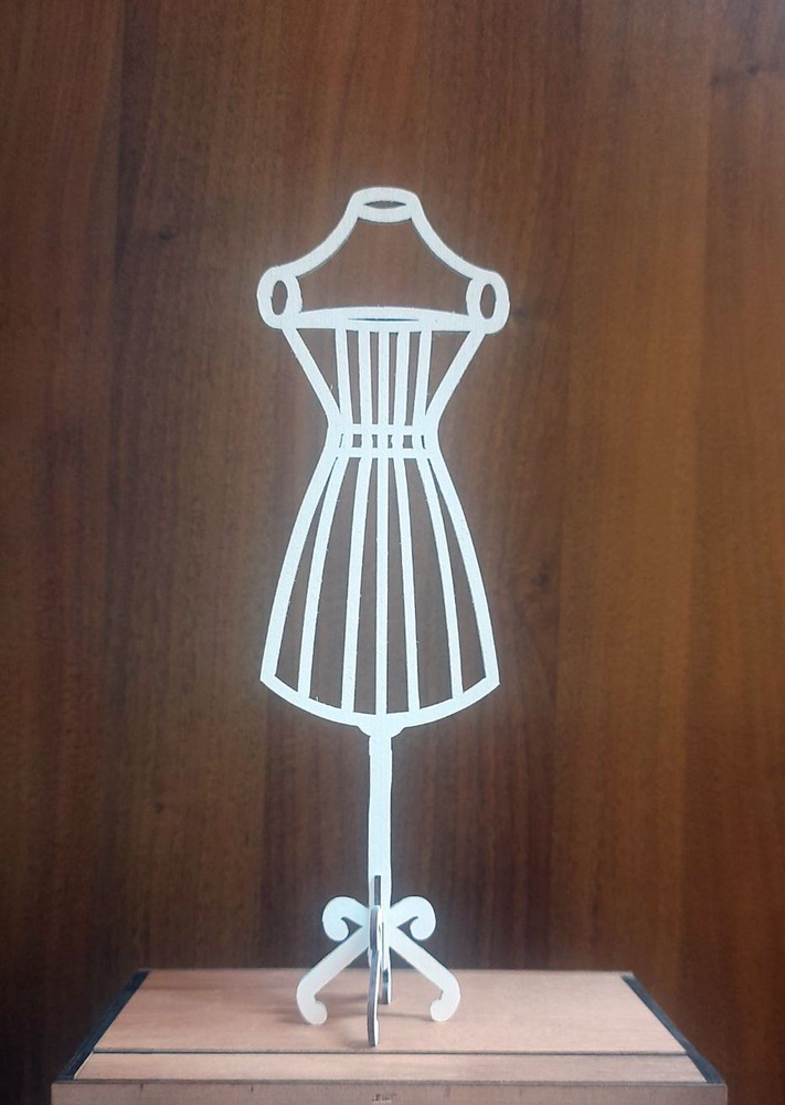 Детский манекен, деревянная мебель для кукол белая, игрушки для девочек ...