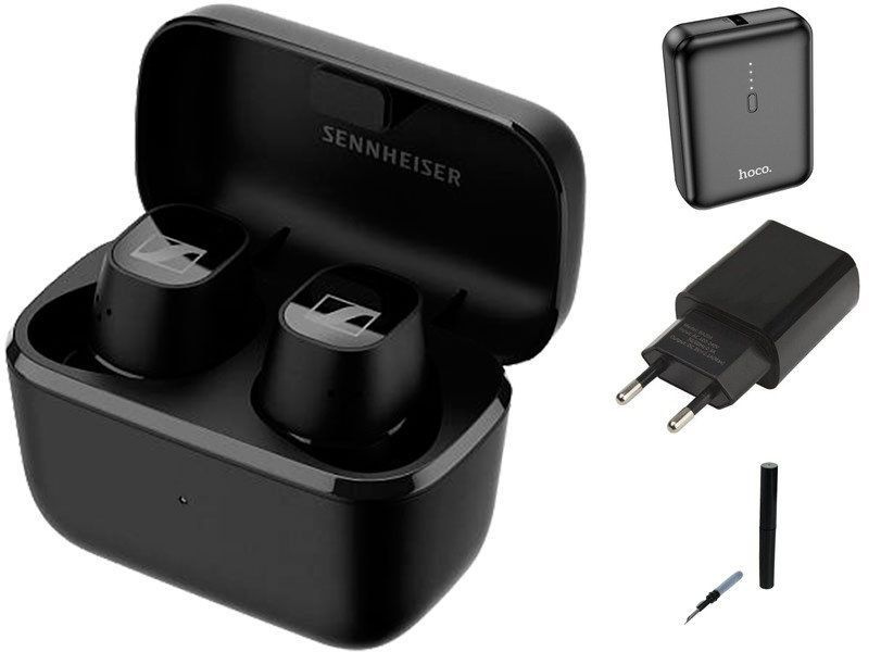 Наушники Вкладыши Sennheiser CX 200 TW1 True Wireless Black (комплект ...