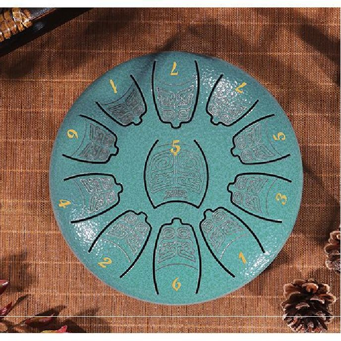 Глюкофон диаметр 15.5 см, 11 нот, музыкальный инструмент ...