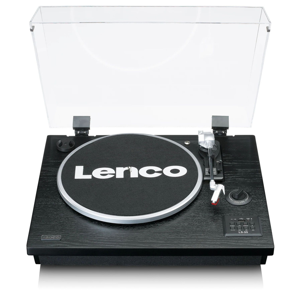 Виниловый проигрыватель Lenco LS-55 BLACK