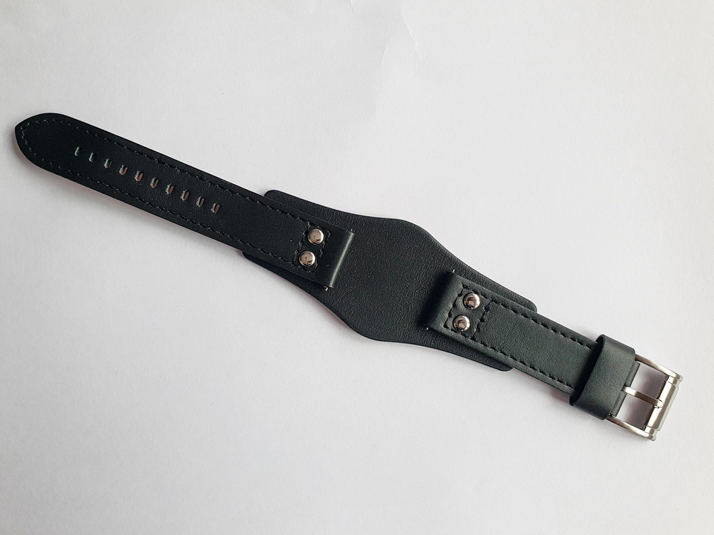 HAODEE Correa de reloj de piel genuino para Fossil CH2592 CH2564 CH2565
