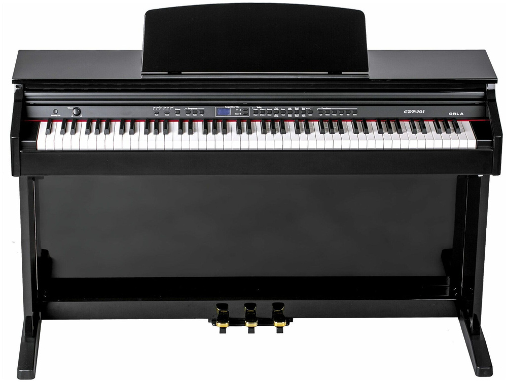 Цифровое пианино Orla CDP-101-POLISHED-BLACK #1