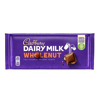 Шоколад Cadbury молочный с цельным фундуком 120г, Великобритания 1шт  #1